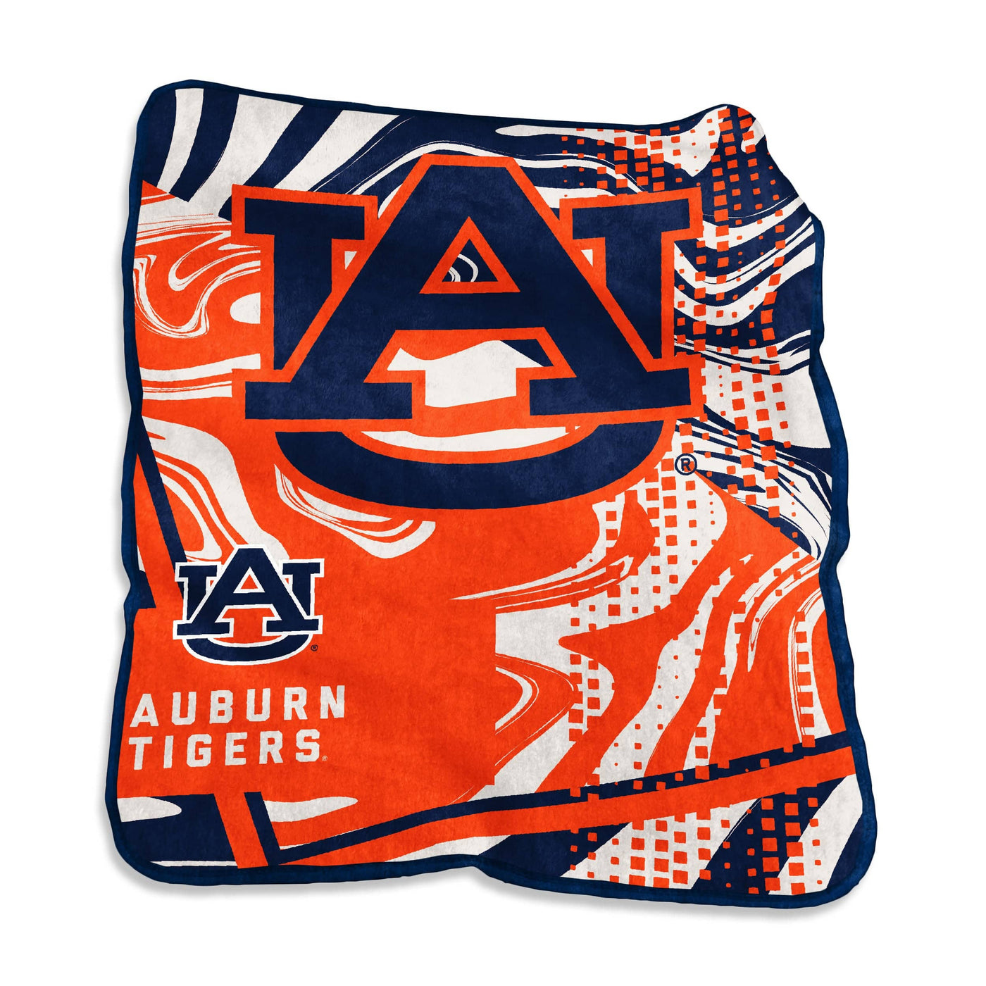 Auburn Swirl Raschel Throw