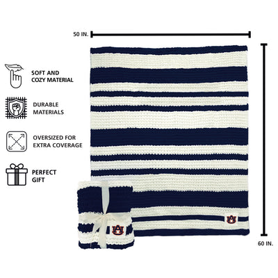 Auburn Cable Knit Throw 50x60