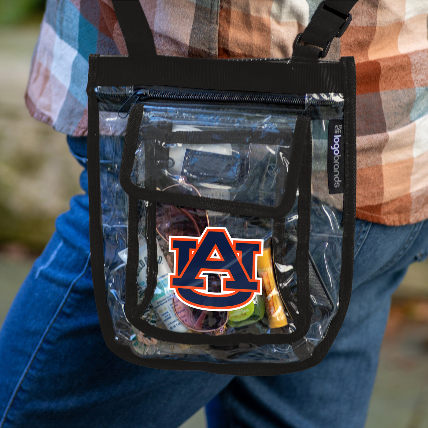 Auburn Gameday Clear Crossbody