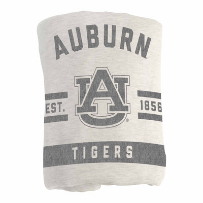 Auburn Oatmeal Sweatshirt Blanket - Logo Brands