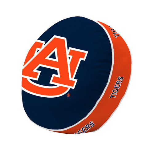 Auburn Puff Pillow from Logo Brands, soft and plush blanket with puffed texture, displayed on a cozy bed or sofa.