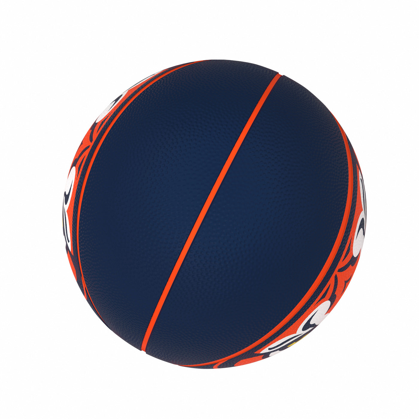 Auburn Mascot Official-Size Rubber Basketball - Logo Brands