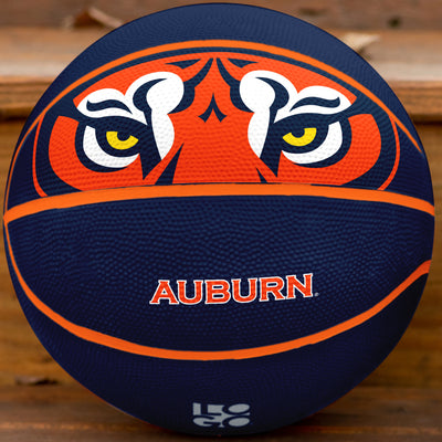 Auburn Mascot Official-Size Rubber Basketball - Logo Brands