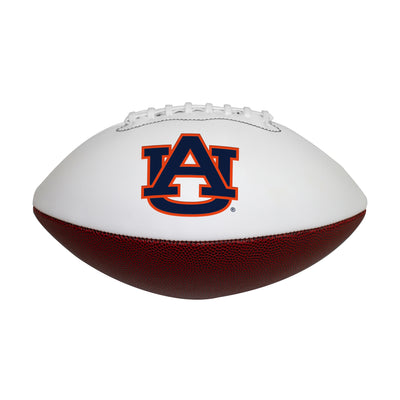Auburn Full Size Debossed Autograph Football - Logo Brands