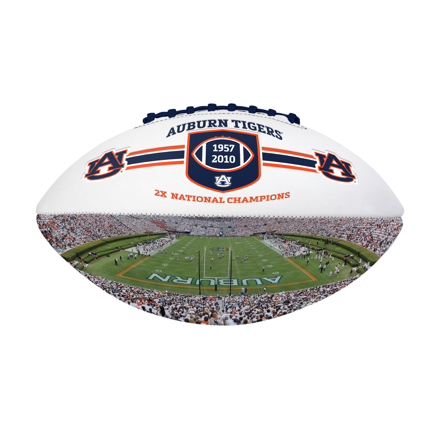 Auburn FS Commemorative  Autograph Debossed Football