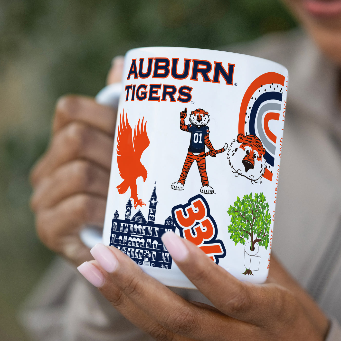 Auburn 15oz Native Sublimated Mug