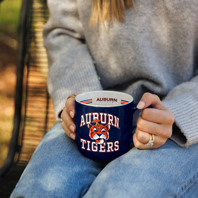 Auburn 15oz Stripe Mug