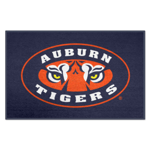 Auburn University Logo Brands starter mat with Auburn Tigers logo, featuring a durable mat design for sports fans.