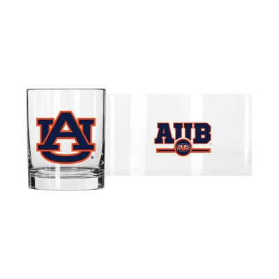 Auburn 14oz Letterman Rocks Glass