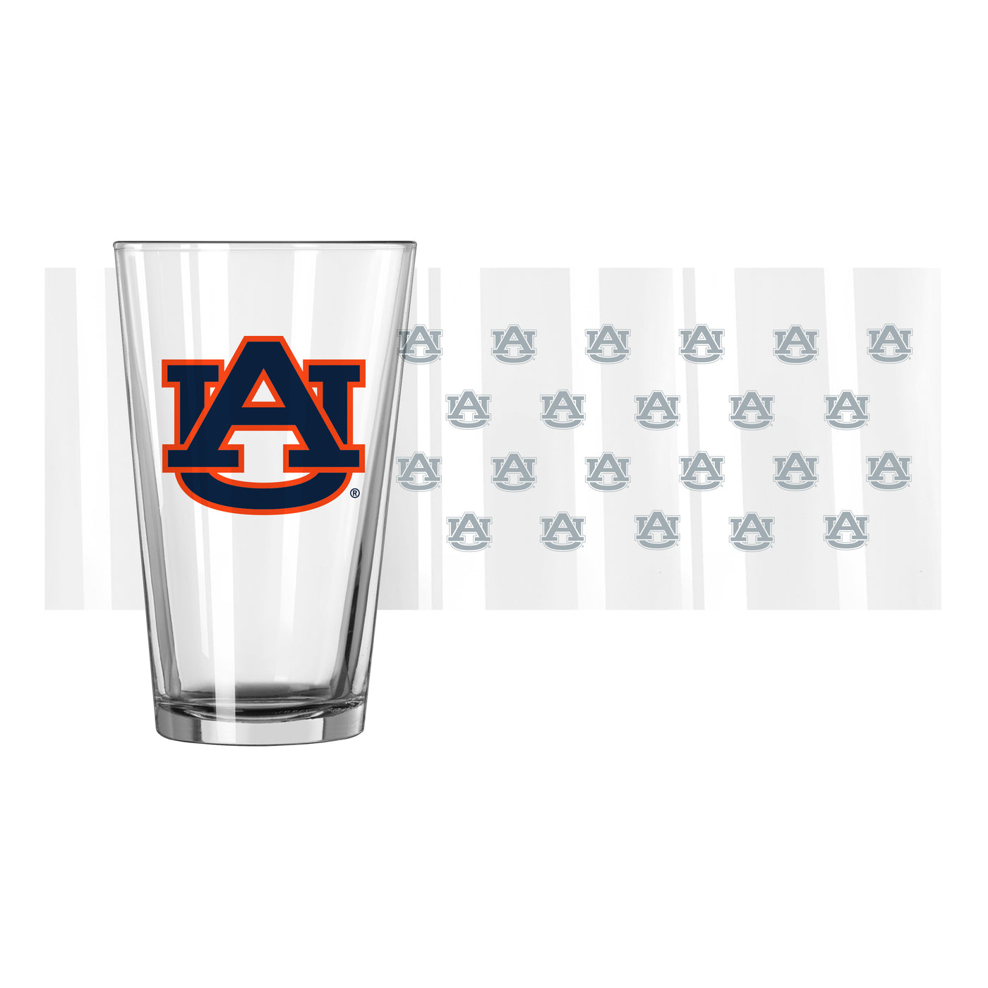 Auburn 16oz Satin Etch Pint Glass