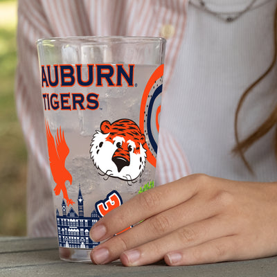 Auburn 16oz Native Pint Glass