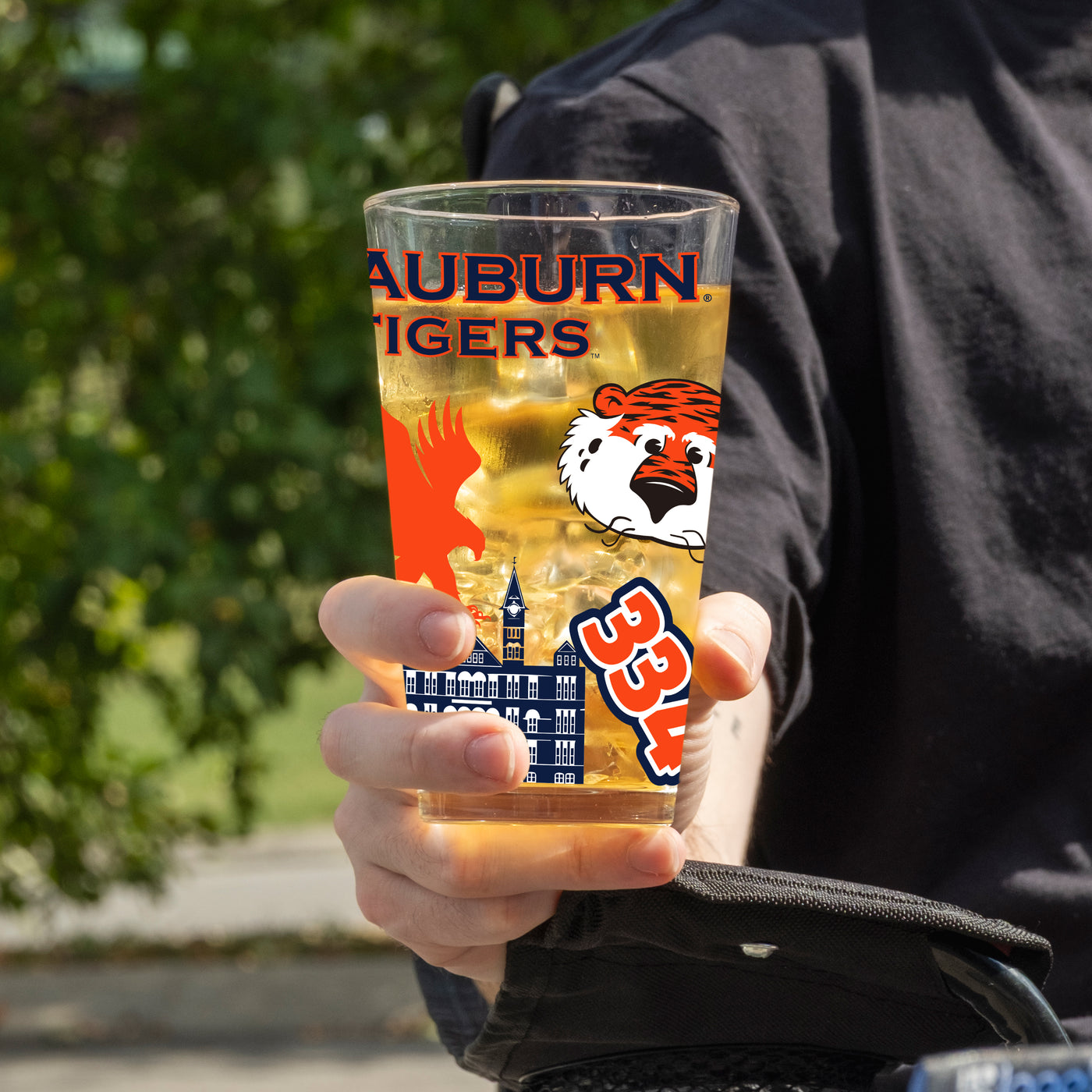 Auburn 16oz Native Pint Glass