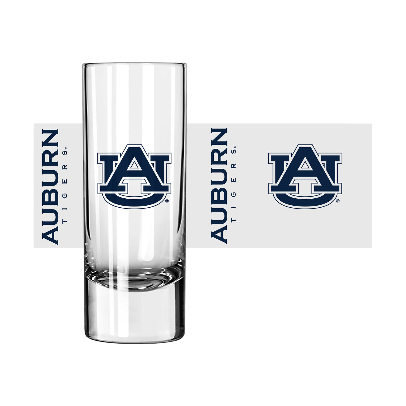 Auburn 2.5oz Gameday Shooter Glass
