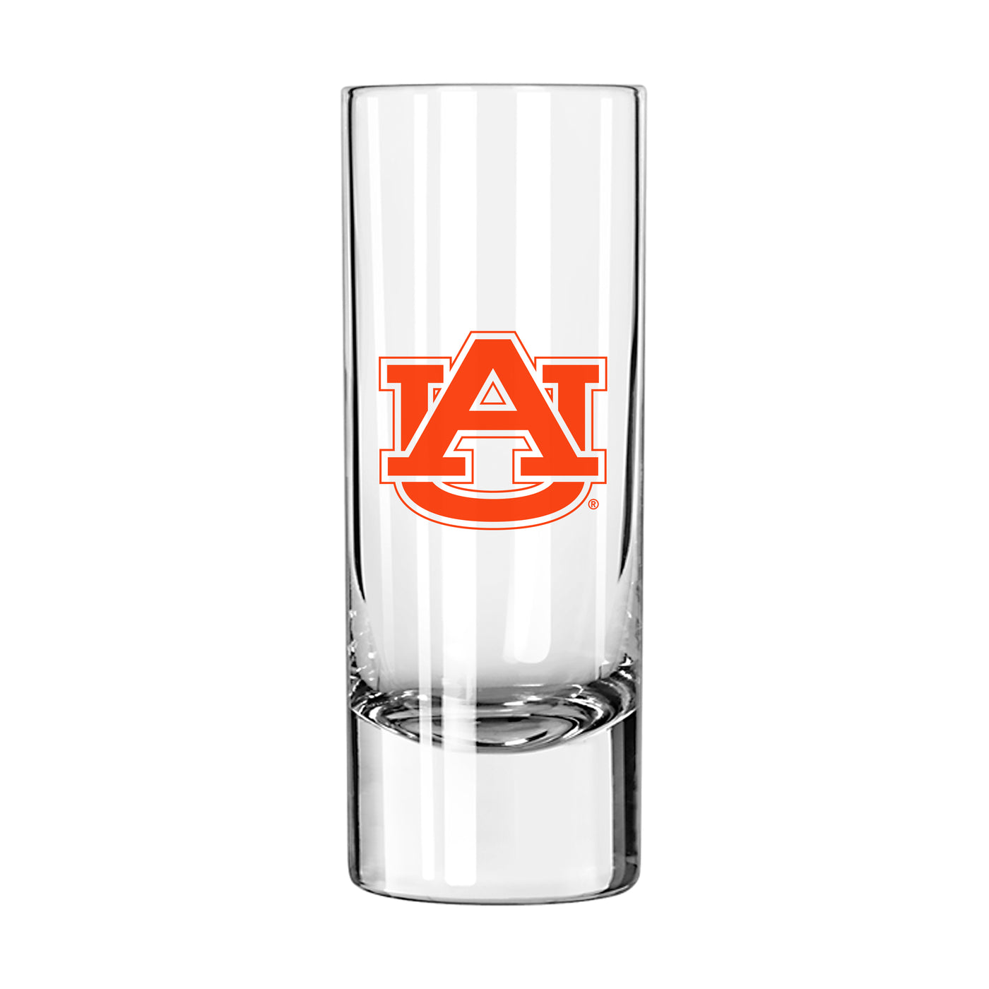 Auburn Orange 2.5oz Gameday Glass Shooter