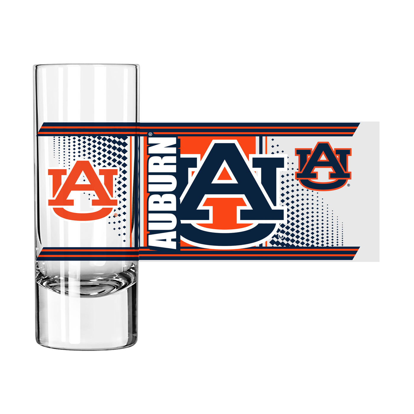 Auburn 2.5oz Hero Shooter Glass