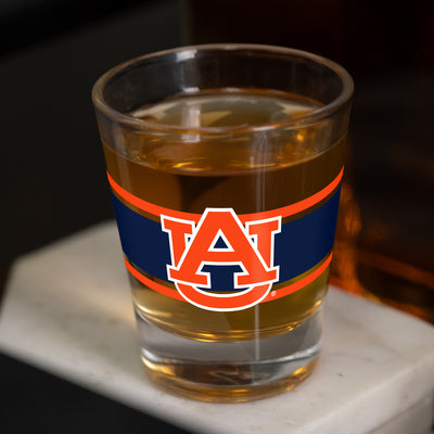 Auburn 2oz Stripe Shot Glass