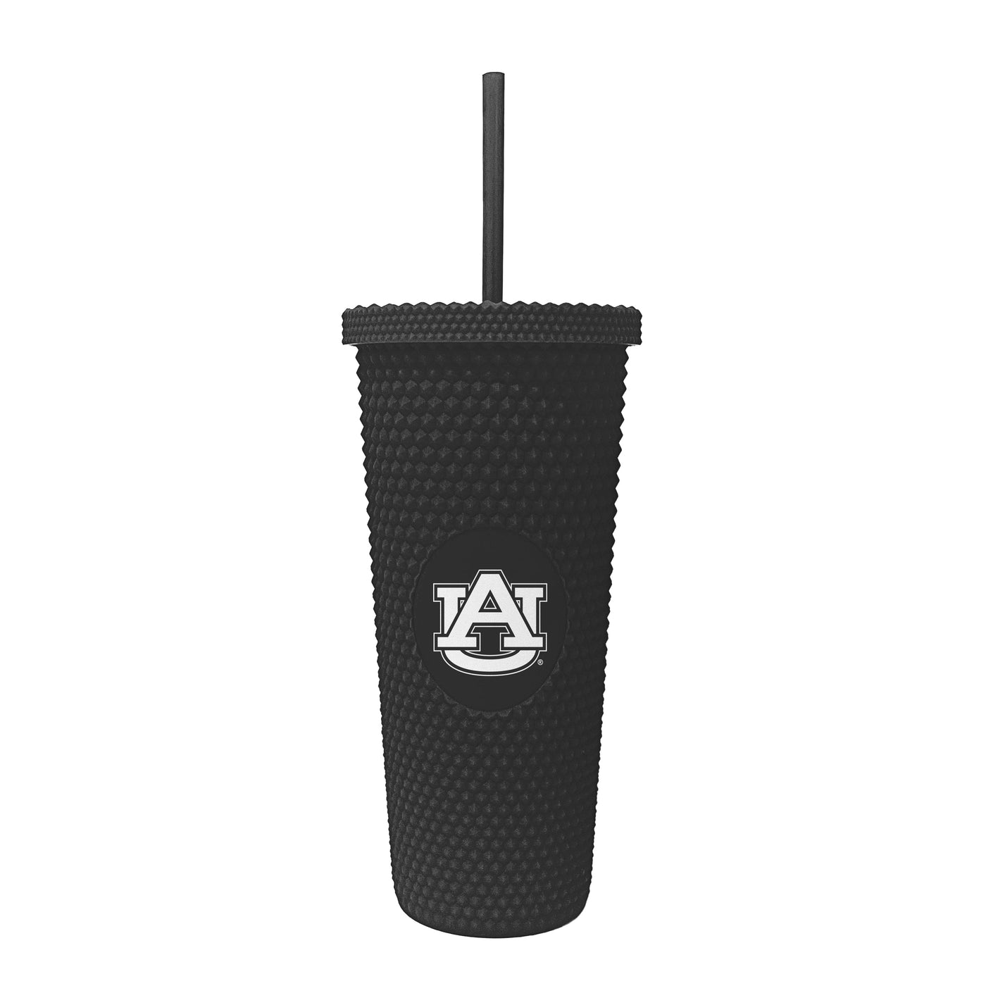 Auburn Black 24oz Studded Tumbler