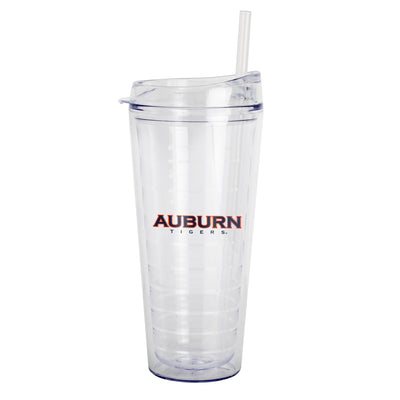 Auburn 22oz Flipside Dbl Wall Clear Tumbler