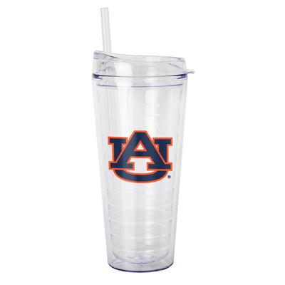 Auburn 22oz Flipside Dbl Wall Clear Tumbler