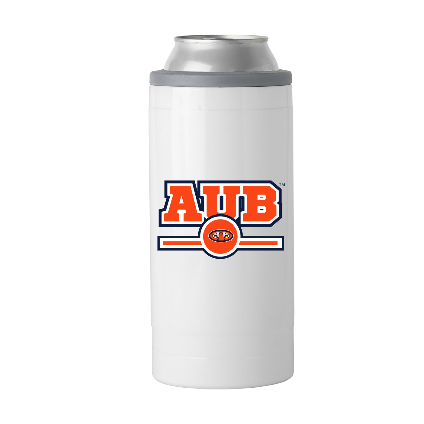 Auburn Letterman 12 oz Slim Can Coolie