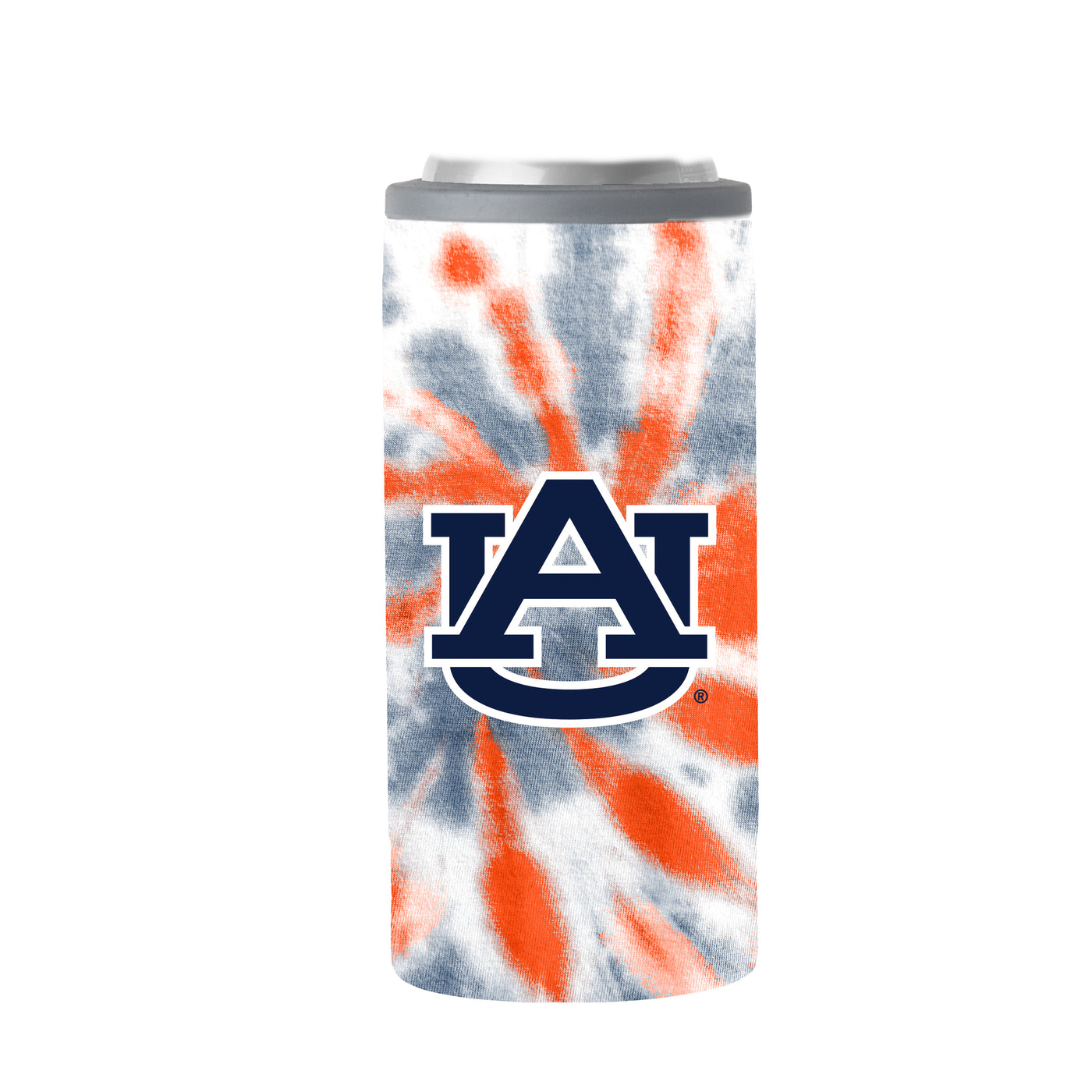 Auburn 12oz Tie Dye Slim Can Coolie