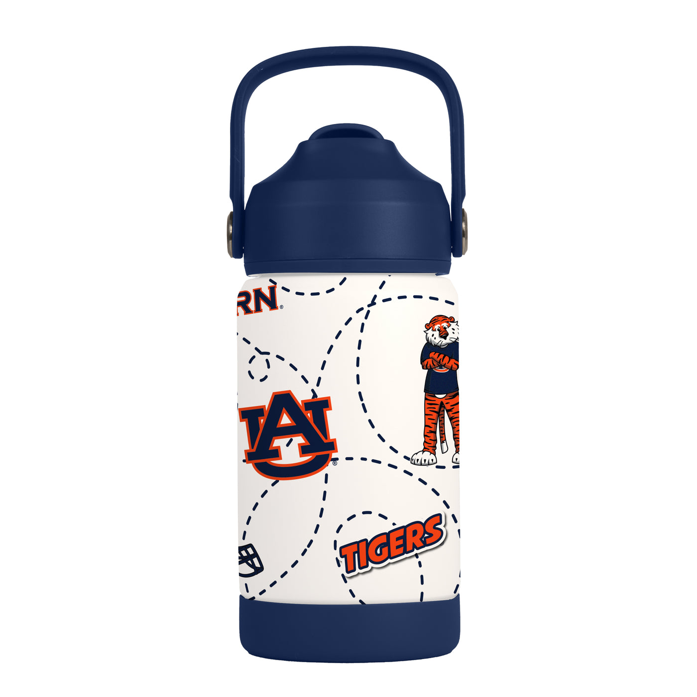 Auburn 12oz Mascot SS Kids Bottle