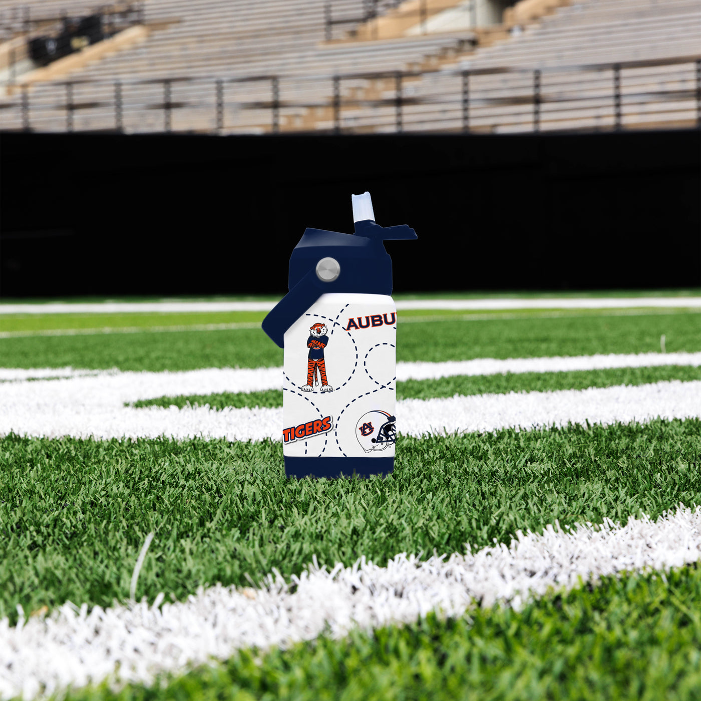 Auburn 12oz Mascot SS Kids Bottle