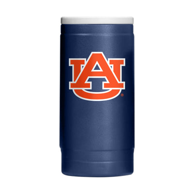 Auburn Flipside Powder Coat Slim Can Coolie - Logo Brands