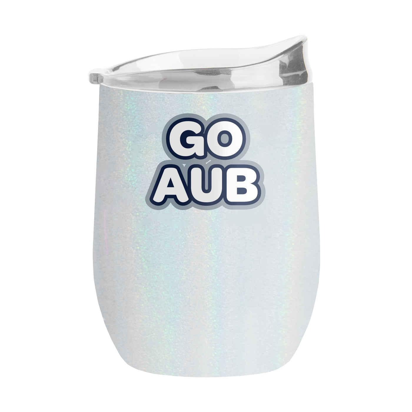 Auburn 16oz Bubble Iridescent Curved Tumbler