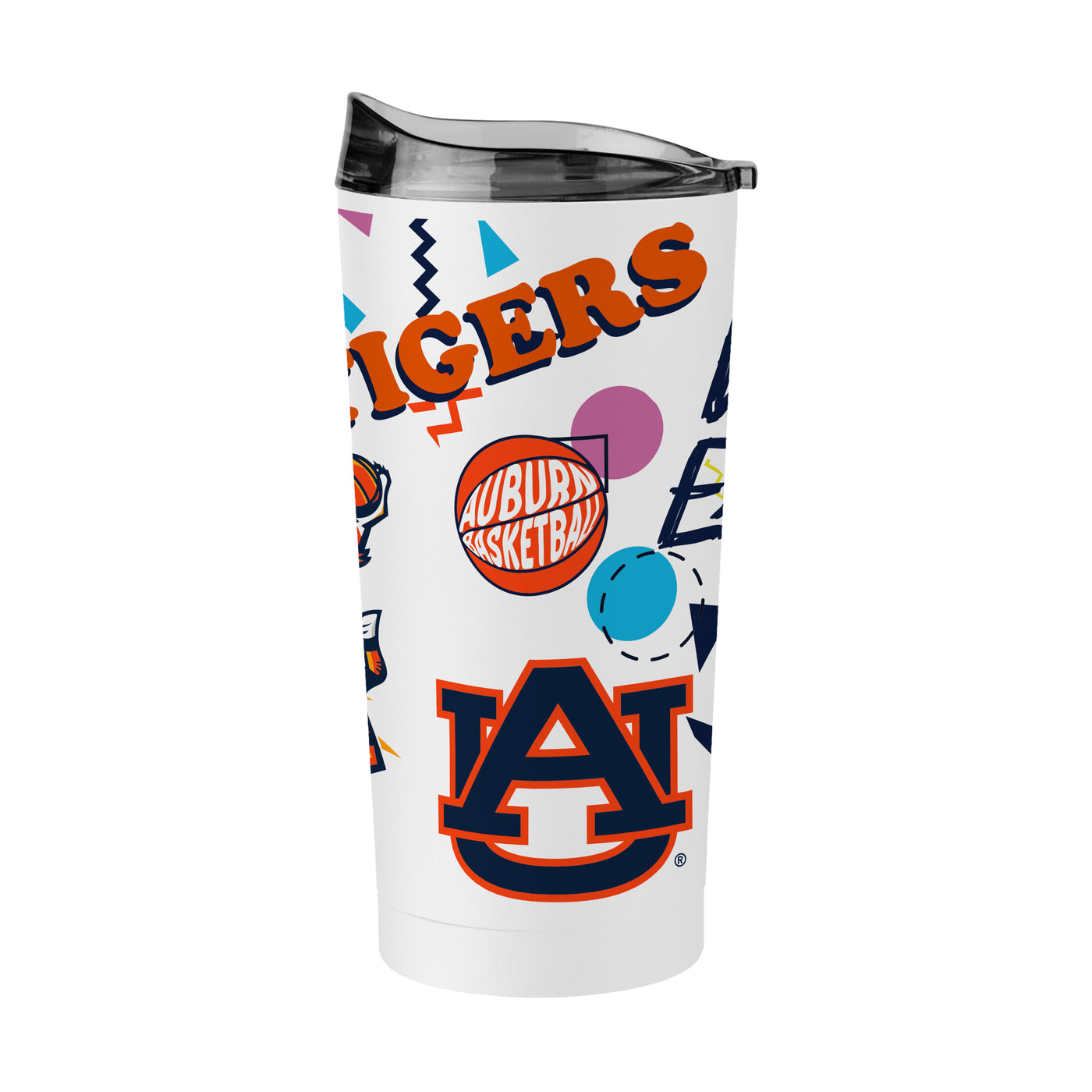 Auburn Basketball 20oz Powder Coat Tumbler