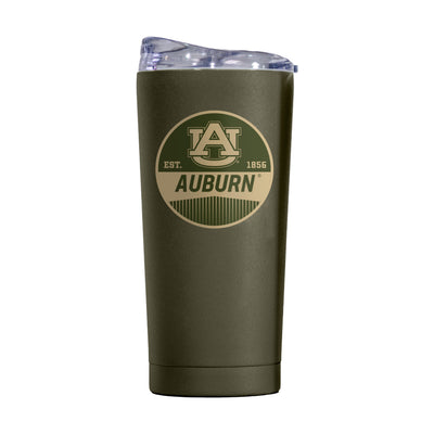 Auburn 20oz Badge Powder Coat Tumbler