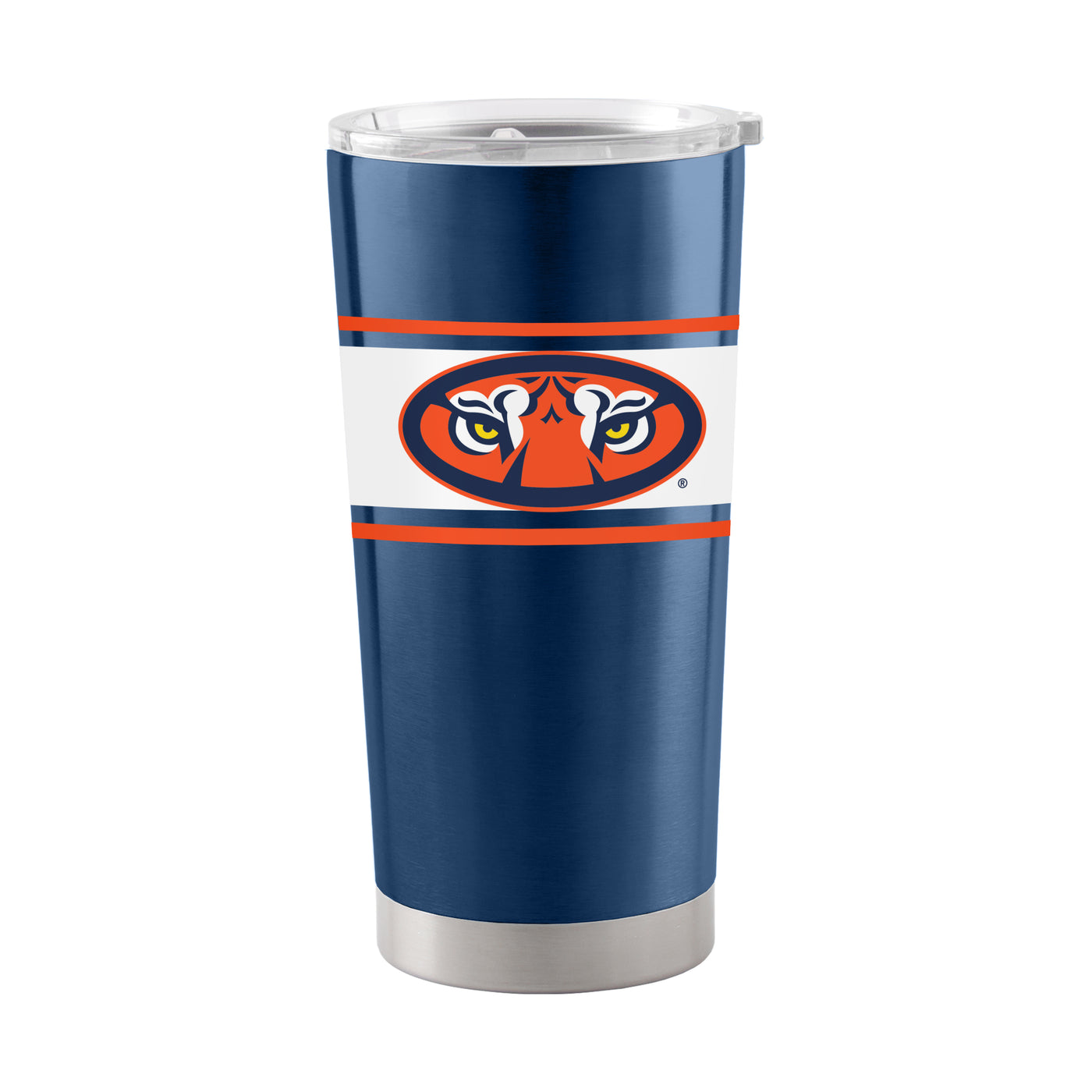 Auburn 20oz Stripe Stainless Steel Tumbler