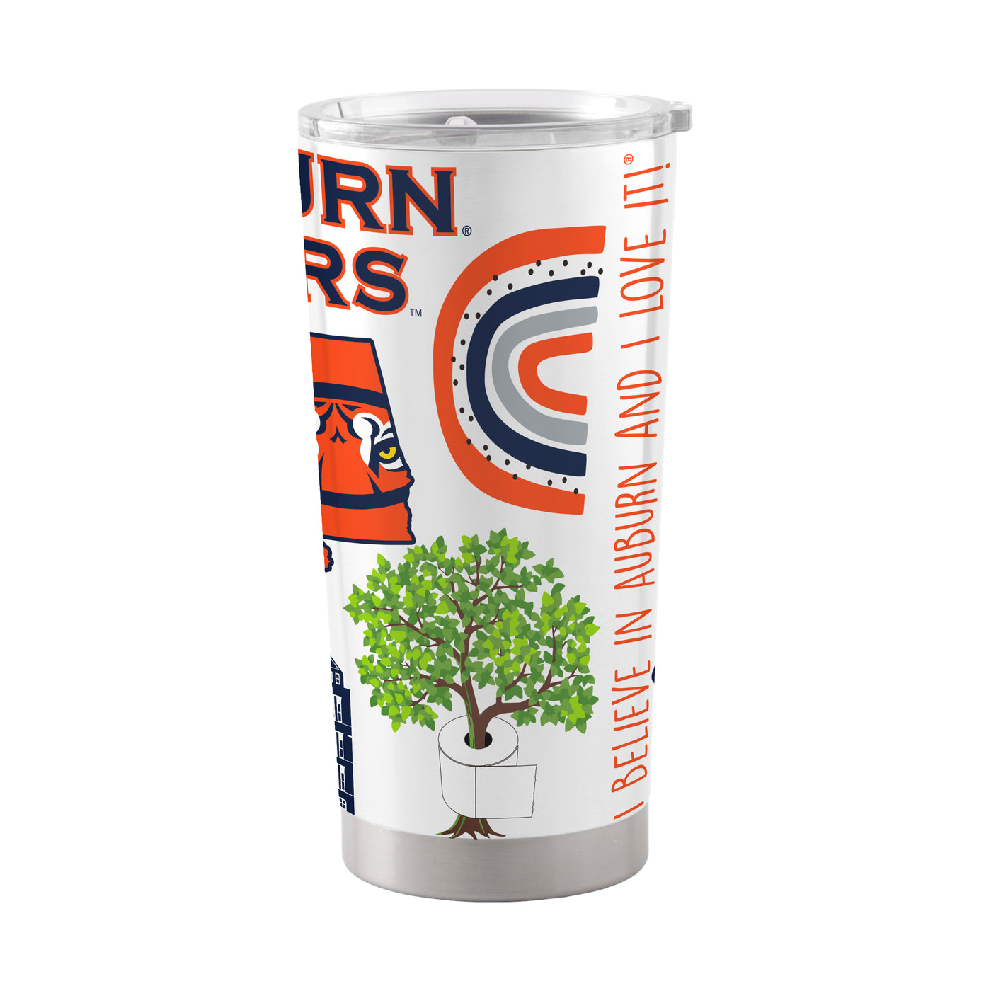 Auburn 20oz Native Stainless Tumbler