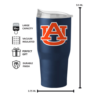 Auburn 30oz Flipside Powder Coat Tumbler - Logo Brands