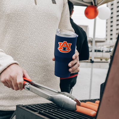 Auburn 30oz Flipside Powder Coat Tumbler - Logo Brands