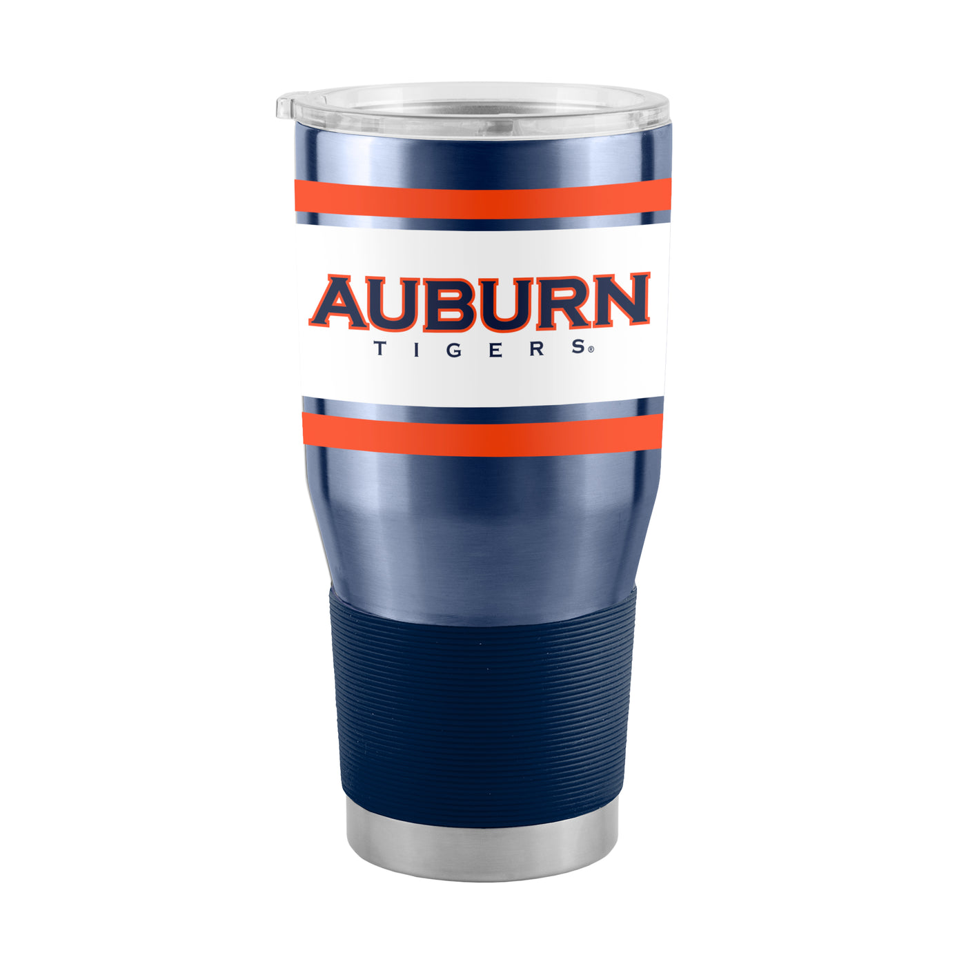 Auburn 30oz Stripe Stainless Steel Tumbler