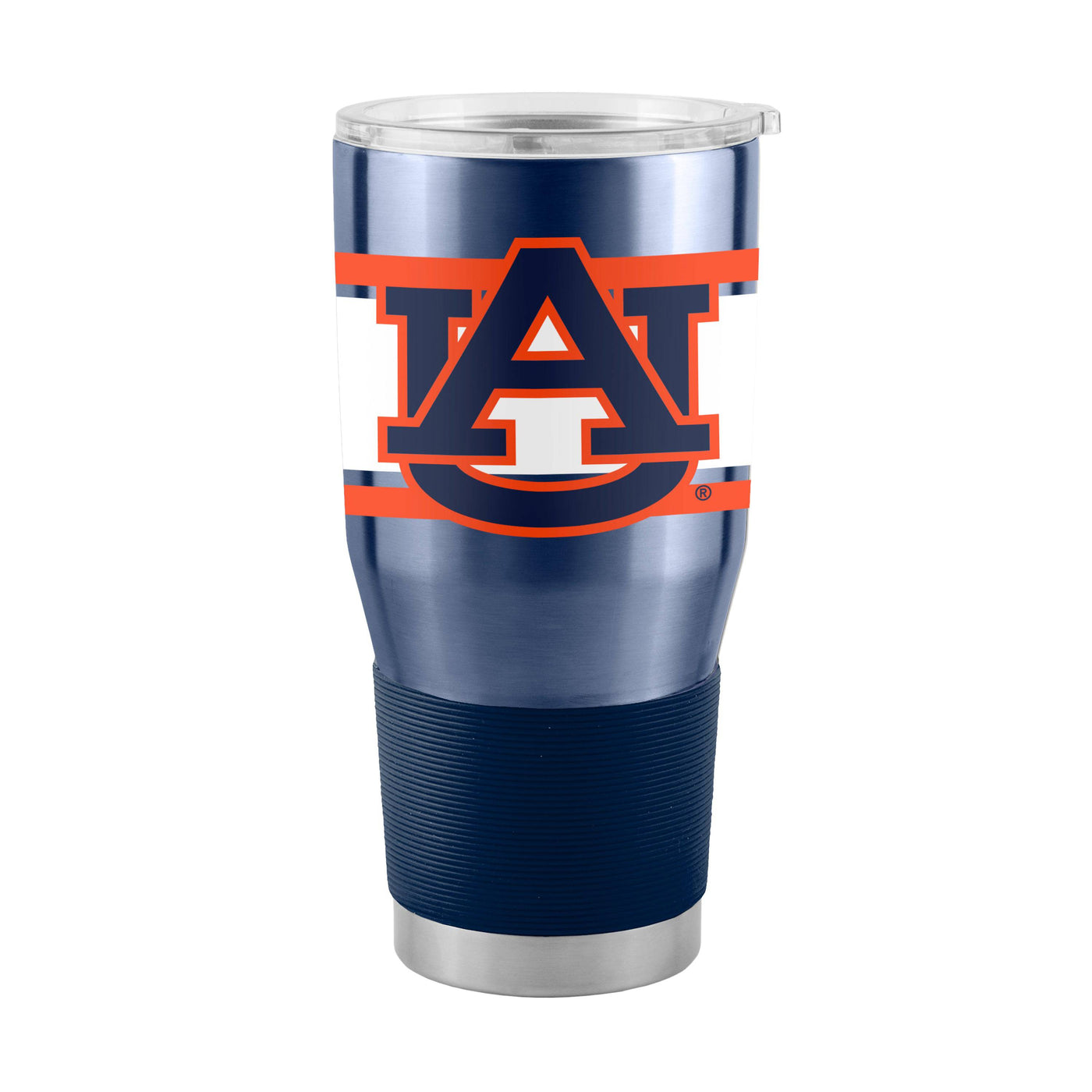 Auburn 30oz Stripe Stainless Steel Tumbler