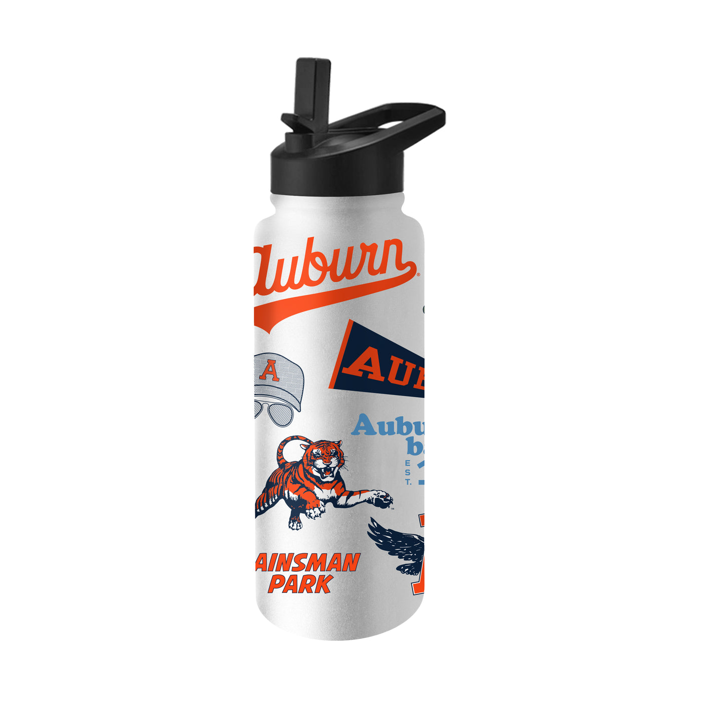 Auburn Baseball 34oz Native Quencher Bottle