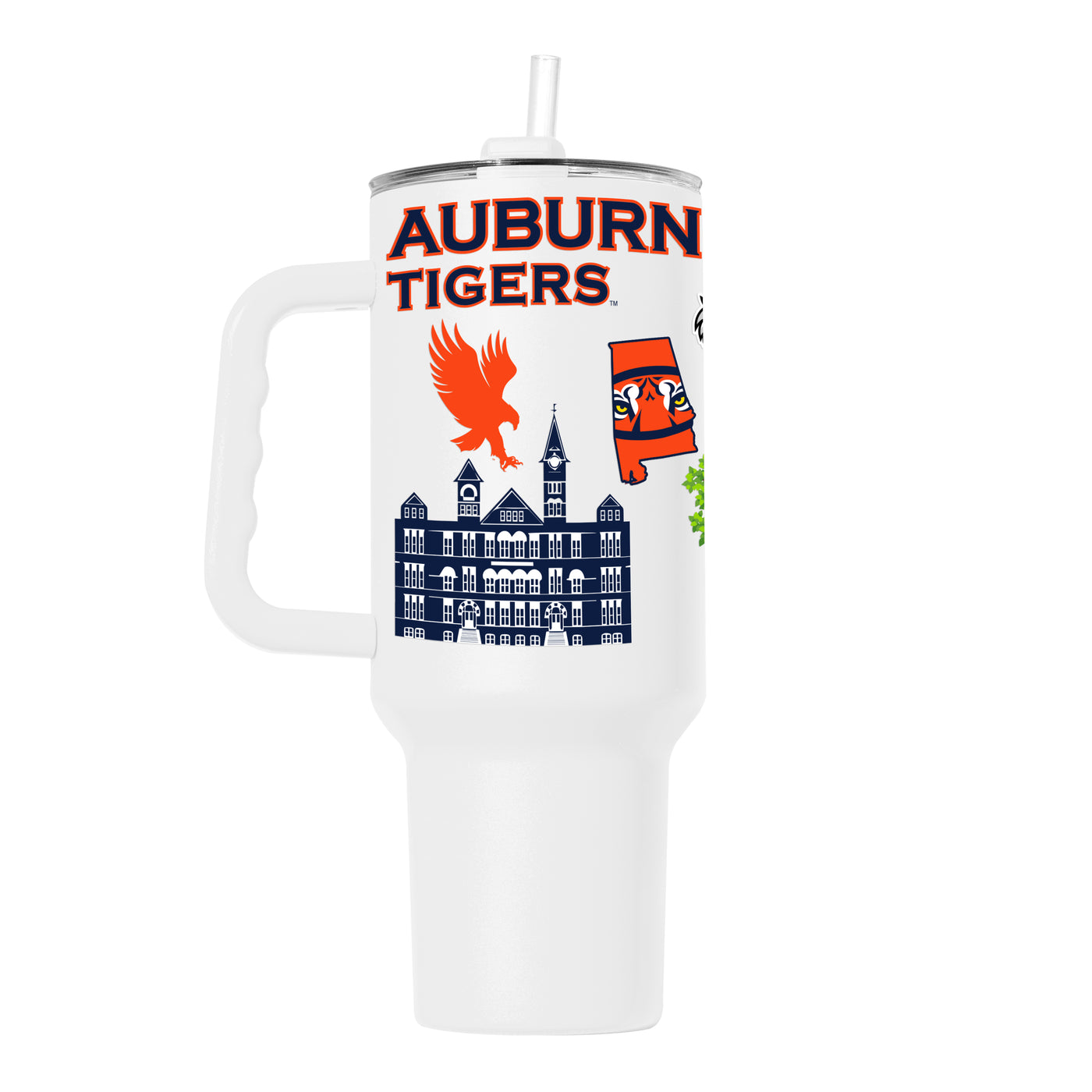 Auburn 40oz Native Powder Coat Tumbler