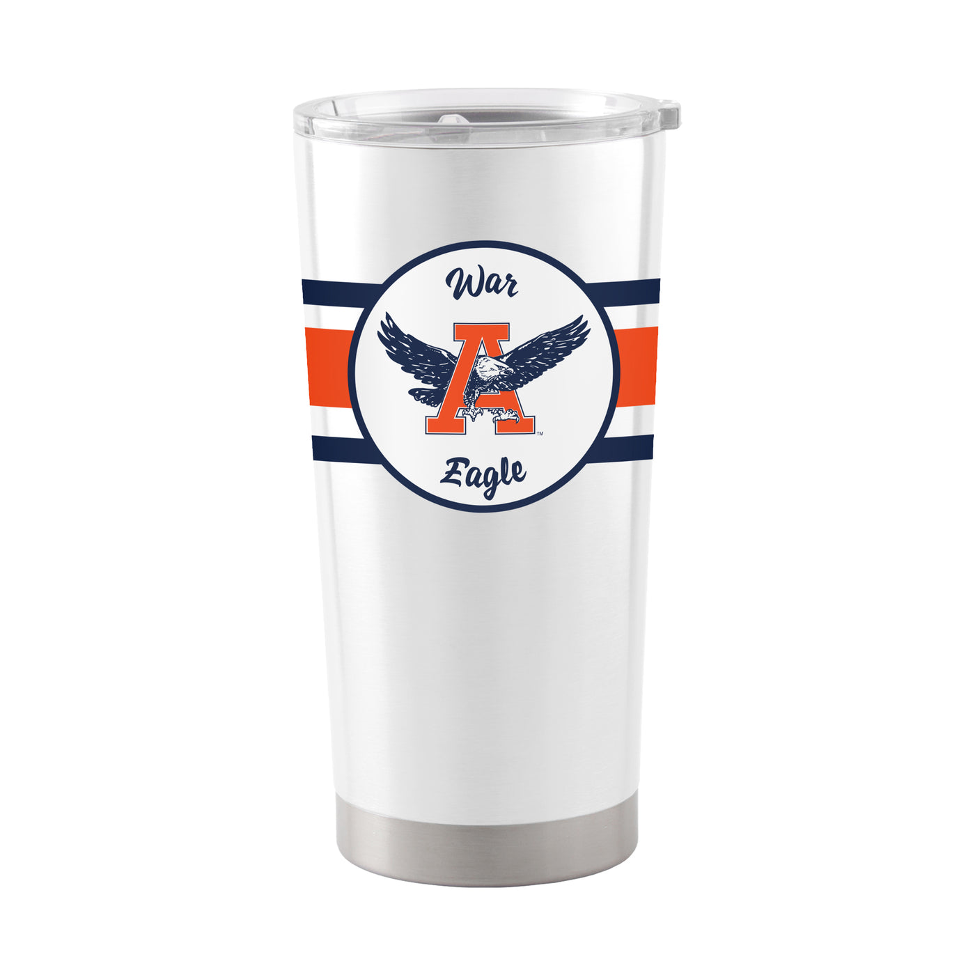 Auburn 20oz War Eagle Stainless Tumbler