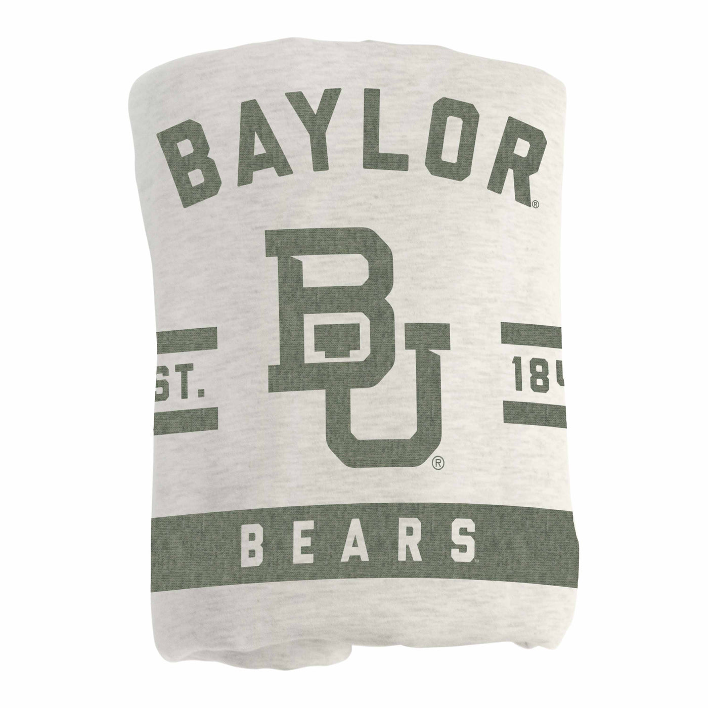 Baylor Oatmeal Sweatshirt Blanket