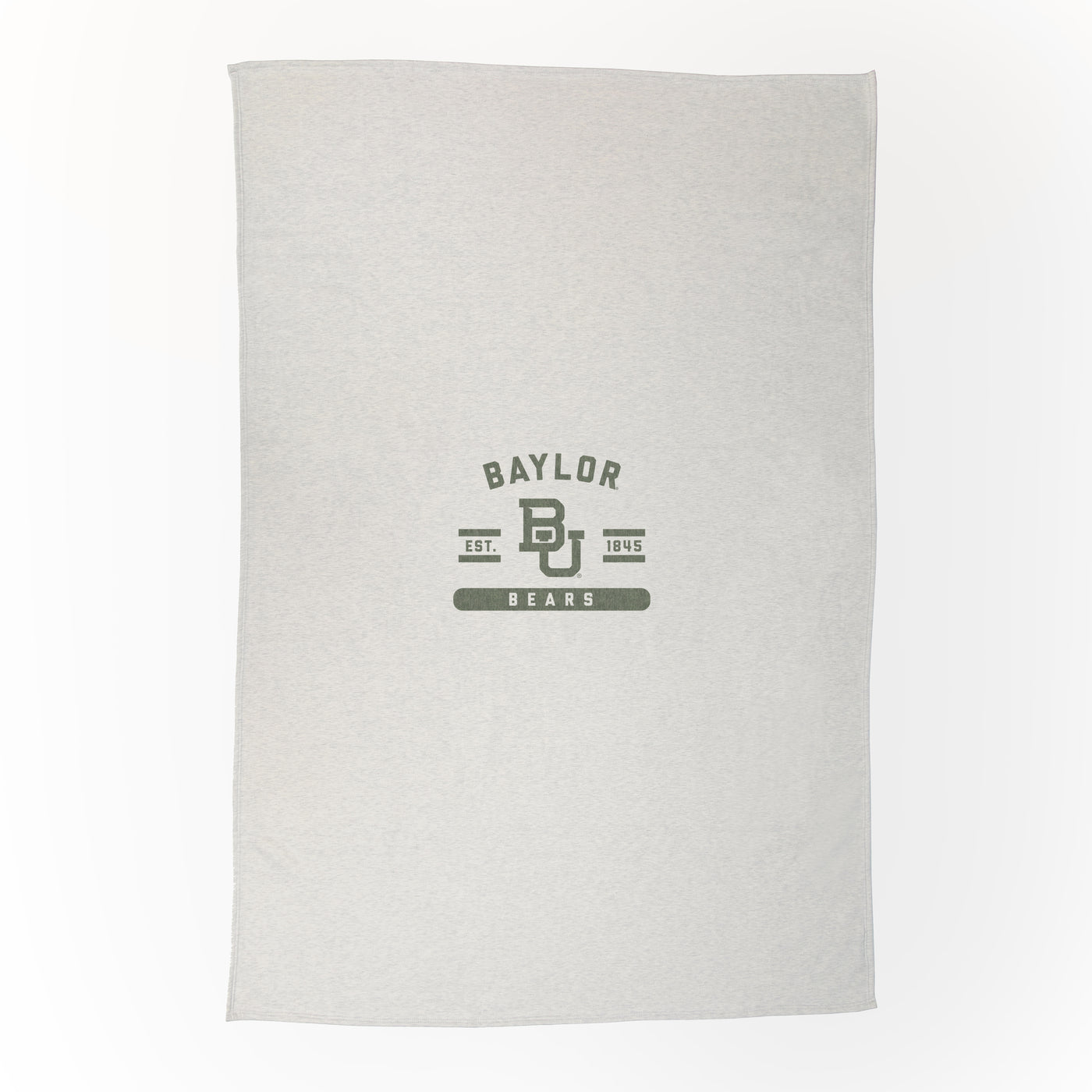 Baylor Oatmeal Sweatshirt Blanket