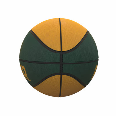 Baylor Repeating Logo Mini-Size Rubber Basketball