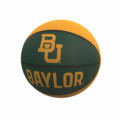 Baylor Repeating Logo Mini-Size Rubber Basketball
