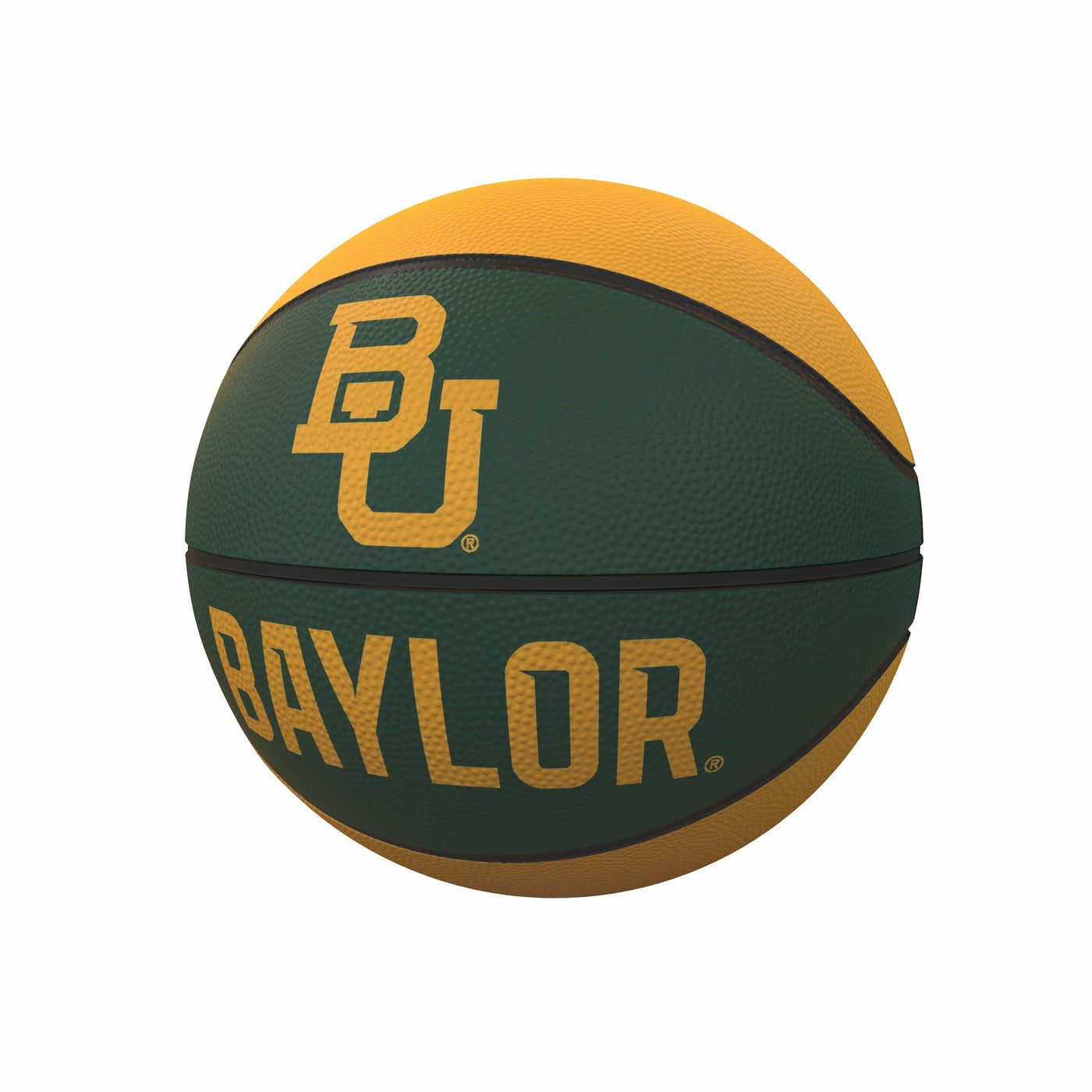 Baylor Repeating Logo Mini-Size Rubber Basketball