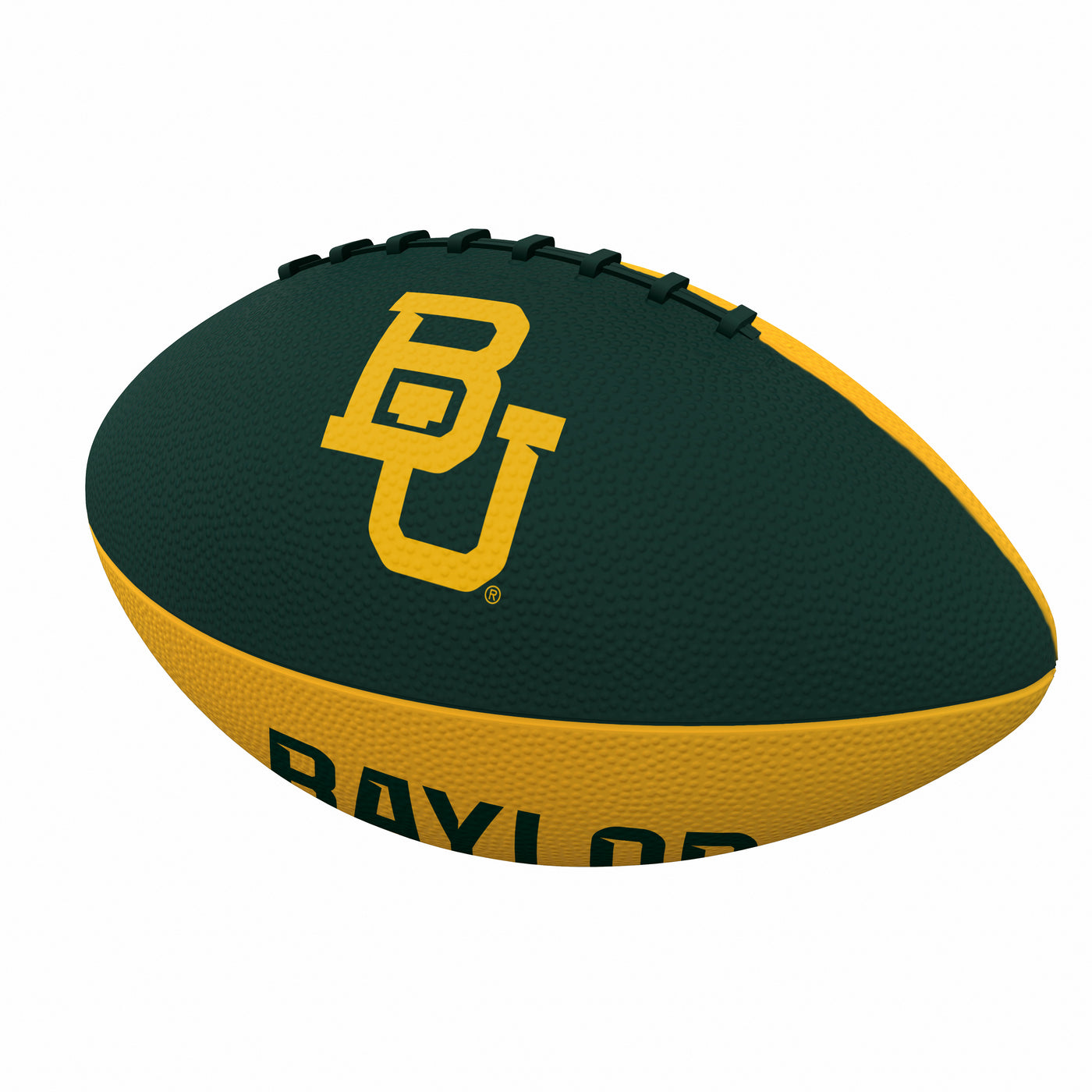 Baylor Pinwheel Junior Size Rubber Football