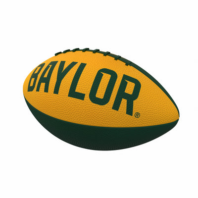 Baylor Repeating Mini-Size Rubber Football - Logo Brands