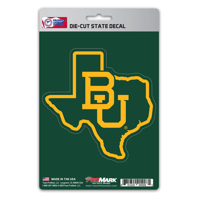 Baylor University State Shape Decal