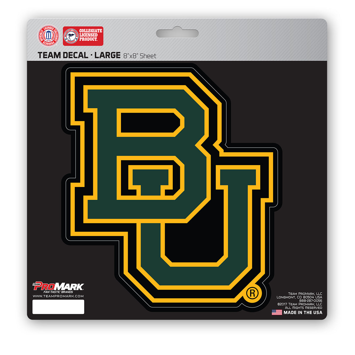Baylor University Large Decal