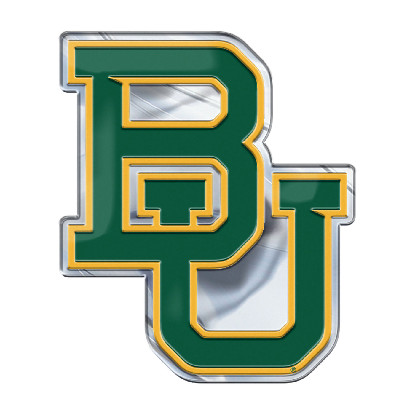 Baylor University Embossed Color Emblem
